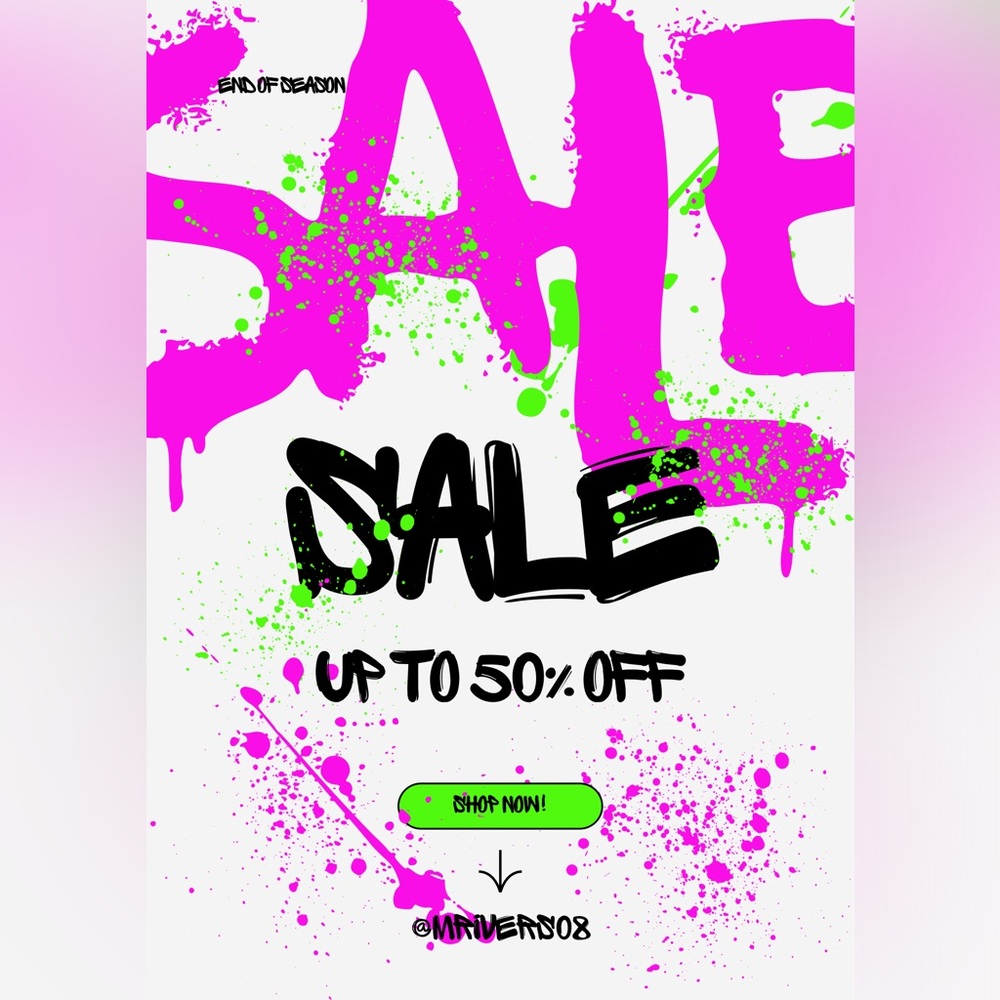 💚🩷SALE! End of year sale is happening start Friday. Up to 50% off.🩷💚